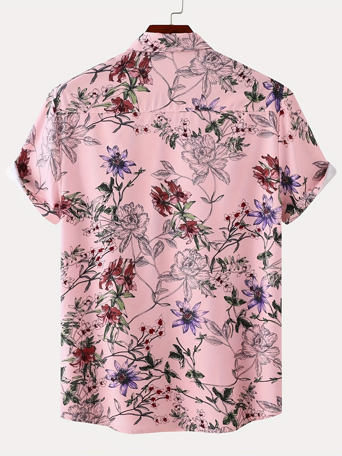 Emmanuel - Stylish Men's Floral Shirt for Summer Comfort