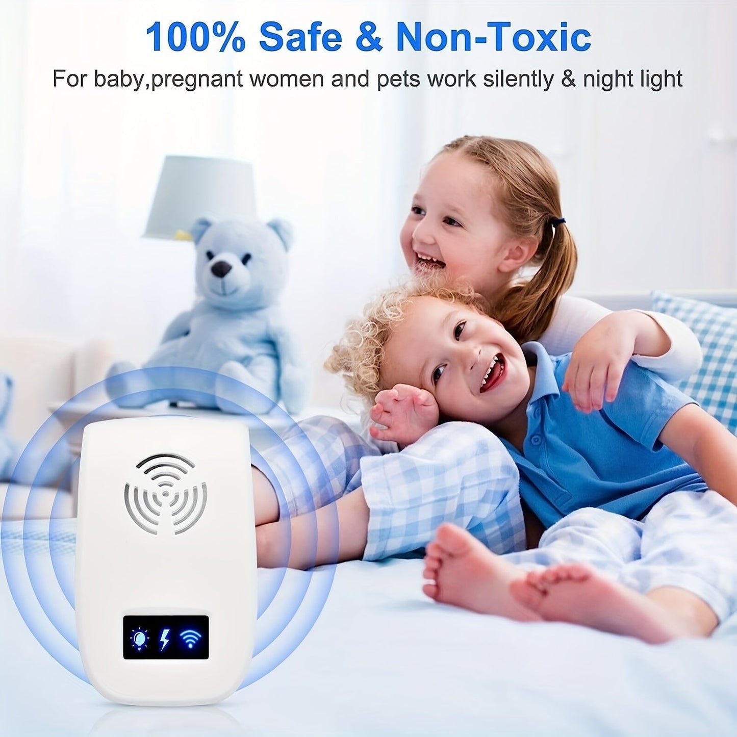 Bailey - Ultrasonic pest repeller 6 pack indoor plug