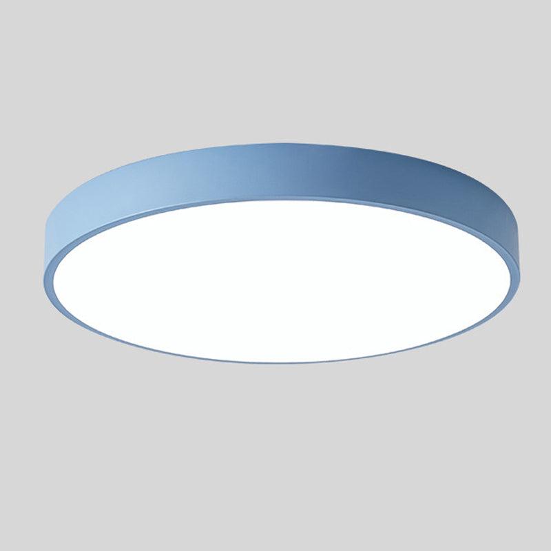 NestGLow - Modern Nordic Wooden Circular Ceiling Light for Elegant Interiors