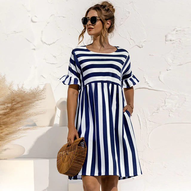 Carlow - Stylish Striped Summer Dress for Relaxed Days