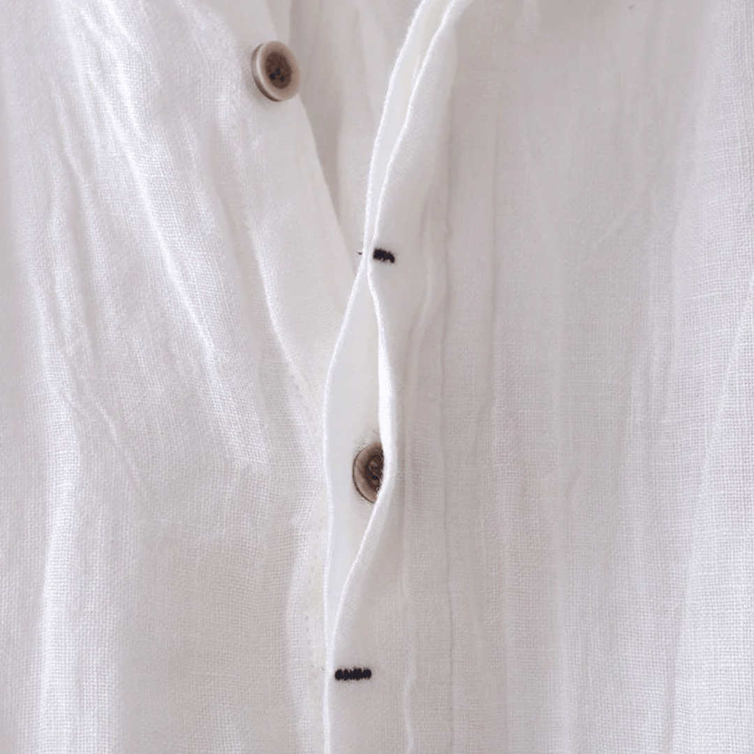 Tyron - Stylish Short Sleeve Linen Shirt for Effortless Summer Looks