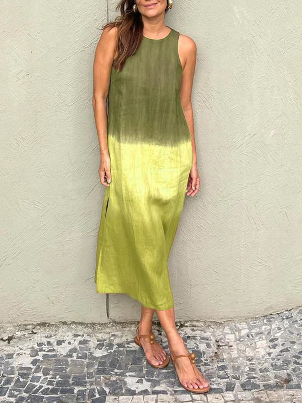 Sophia - Charming Women's Maxi Dress with Gradient Pattern