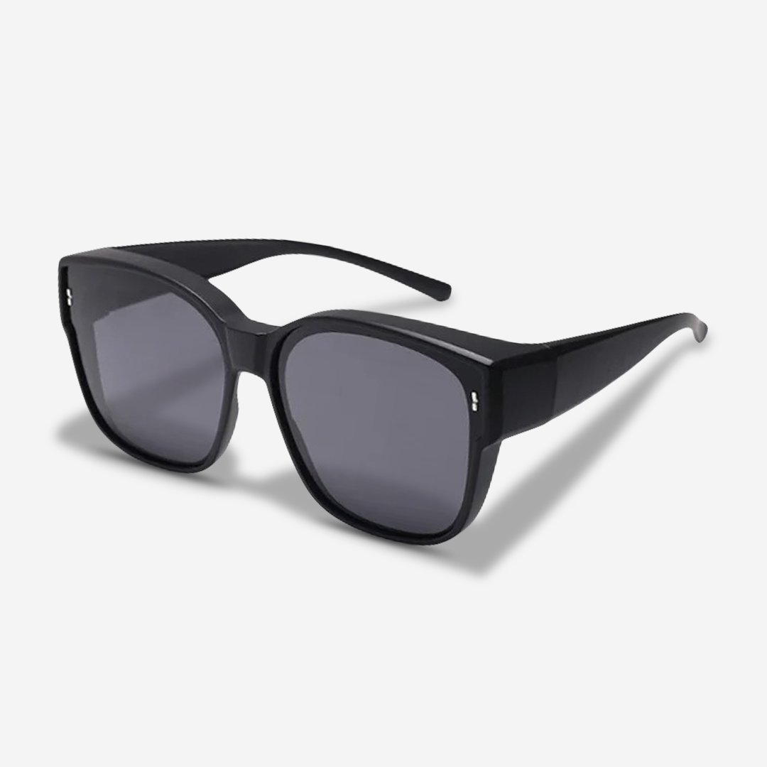 Ashleigh - Stylish Clip-On Sunglasses for Prescription Eyewear Users