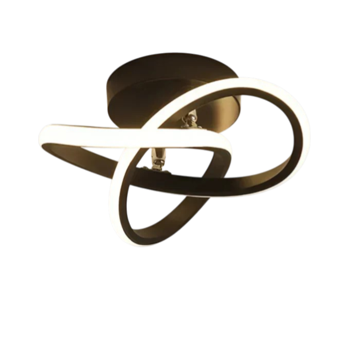 Lior Lit - Modern Energy-Efficient LED Ceiling Light with Double Ring Design