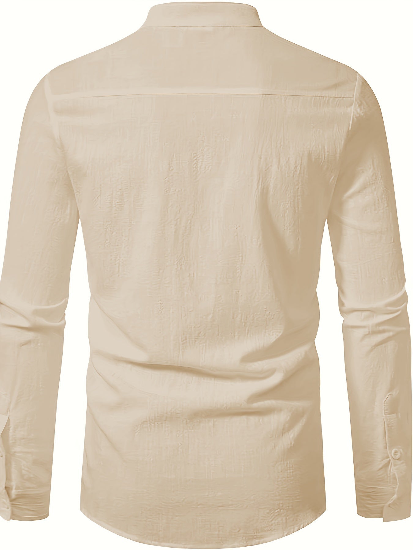 Nerys - Classic Long-Sleeved Linen Shirt for Men with Modern Comfort