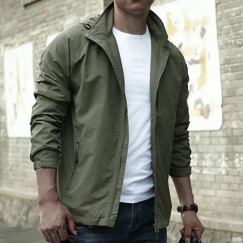 Abbott - Waterproof Breathable Cargo Jacket for Men Stylish Comfort