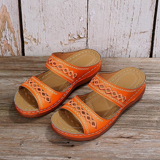 Quorra - Comfortable Women's Orthopedic Sandals with Arch Support