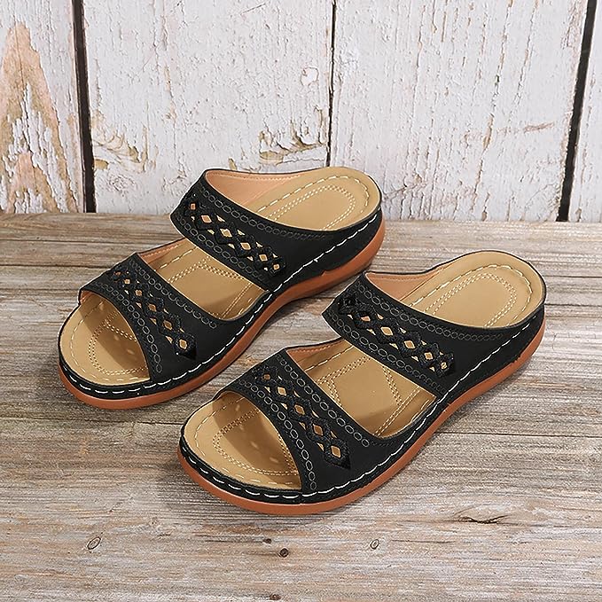 Quorra - Comfortable Women's Orthopedic Sandals with Arch Support