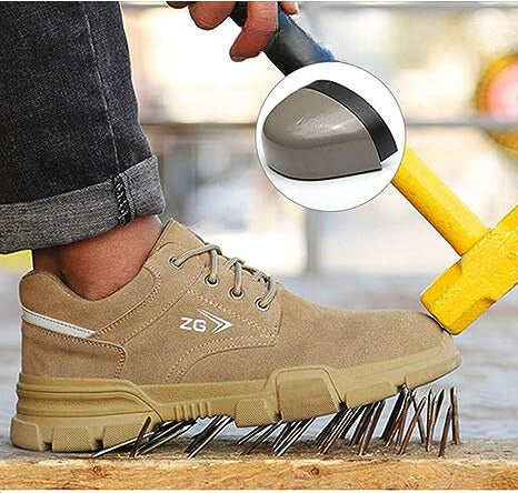 Troy - Orthopedic Safety Work Shoe With Arch Support
