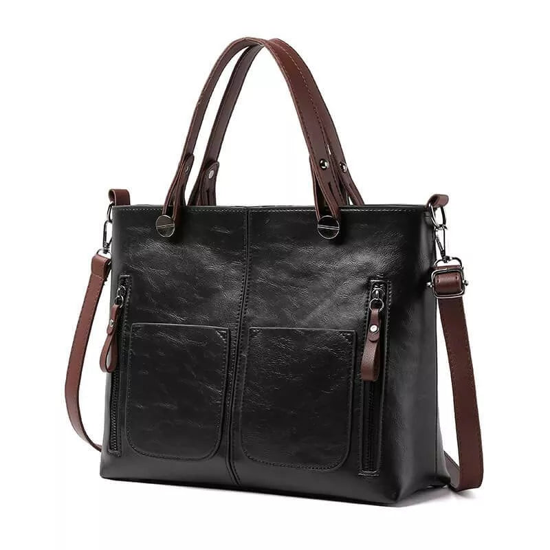 Marina - Sophisticated Women's Leather Shoulder Bag for Every Occasion