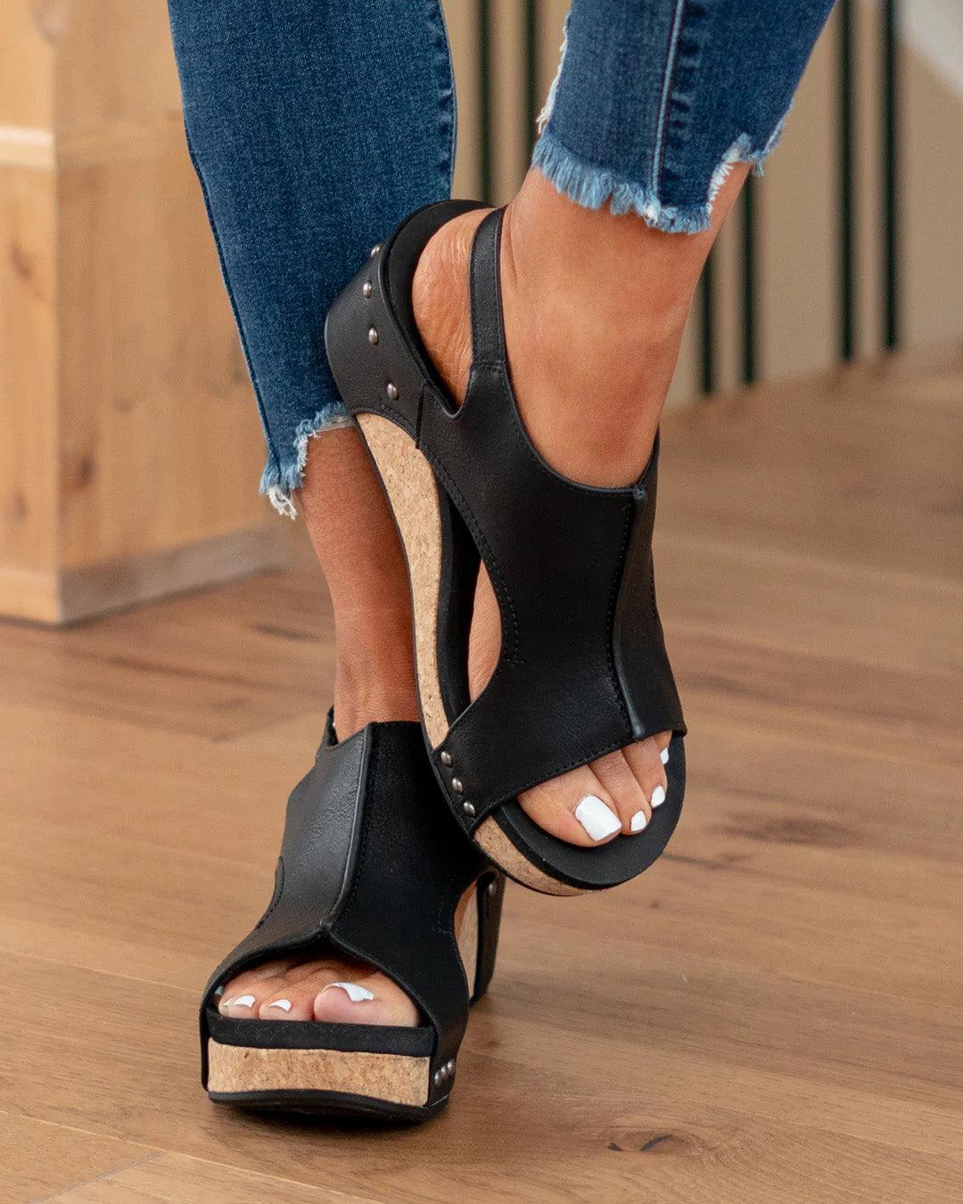 Leandra - Stylish and Comfortable Women's Casual Sandals with Ergonomic Footbed