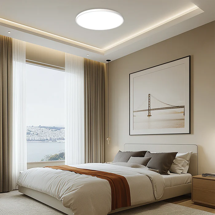 Breevora - Modern Round LED Ceiling Light Flush Mount Fixture