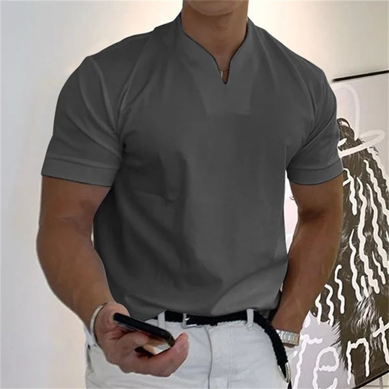 Arthur - Men's short sleeve fitness t-shirt with business casual style