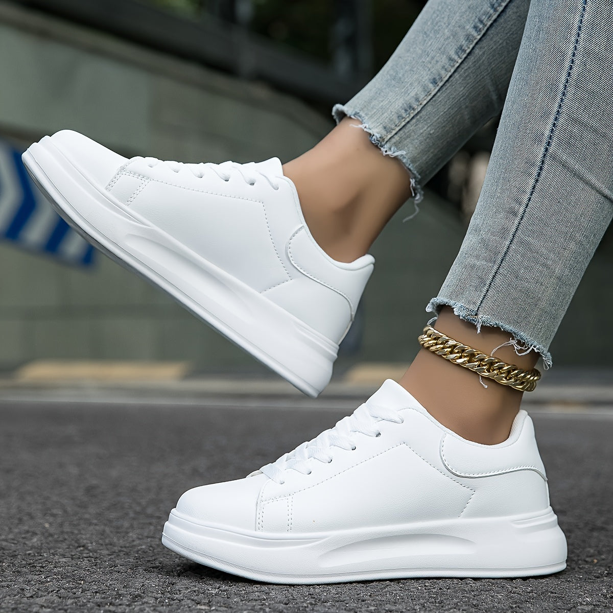 Melrose - Lightweight and Comfortable Women's Orthopedic Sneakers in White