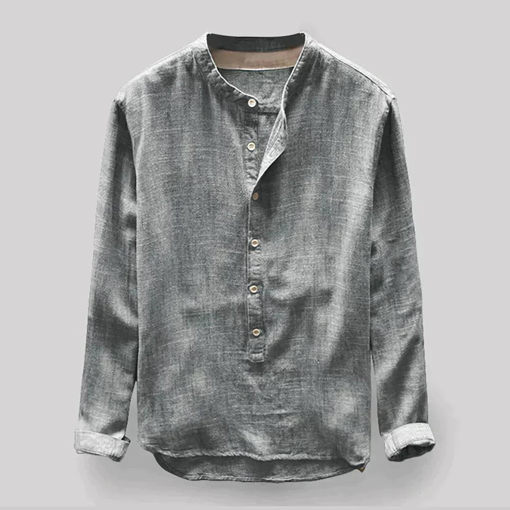 Viktor - Stylish Men's Linen Shirt for Casual and Professional Wear