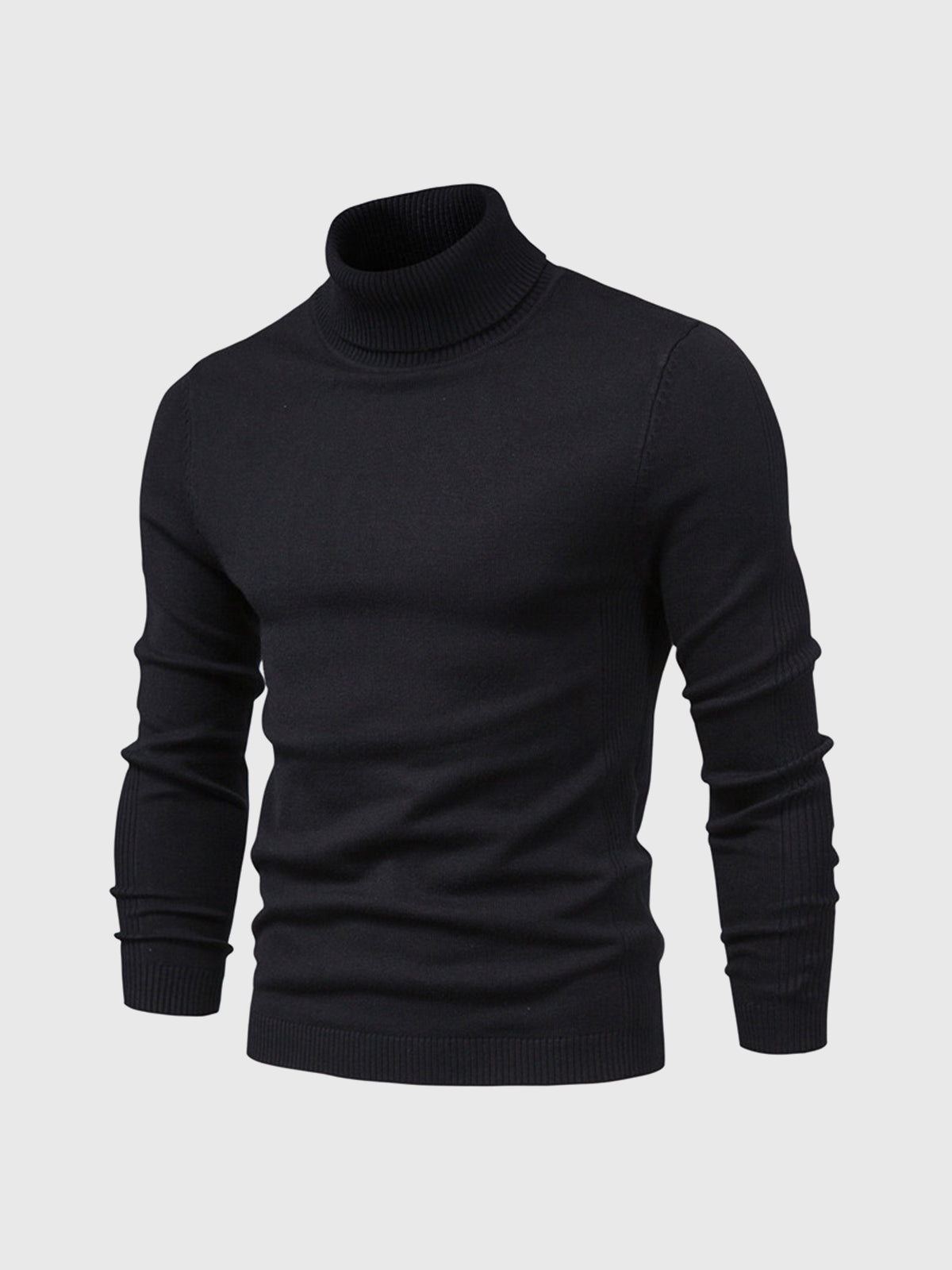 Ezekiel - Stylish Men's Turtleneck Sweater in Soft Cotton