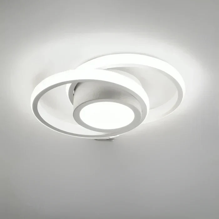 Lior Lit - Modern Energy-Efficient LED Ceiling Light with Double Ring Design
