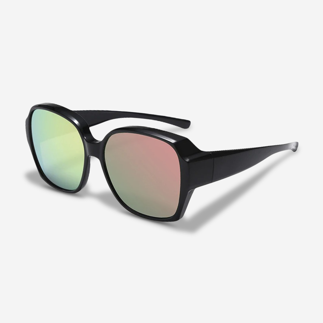 Ashleigh - Stylish Clip-On Sunglasses for Prescription Eyewear Users