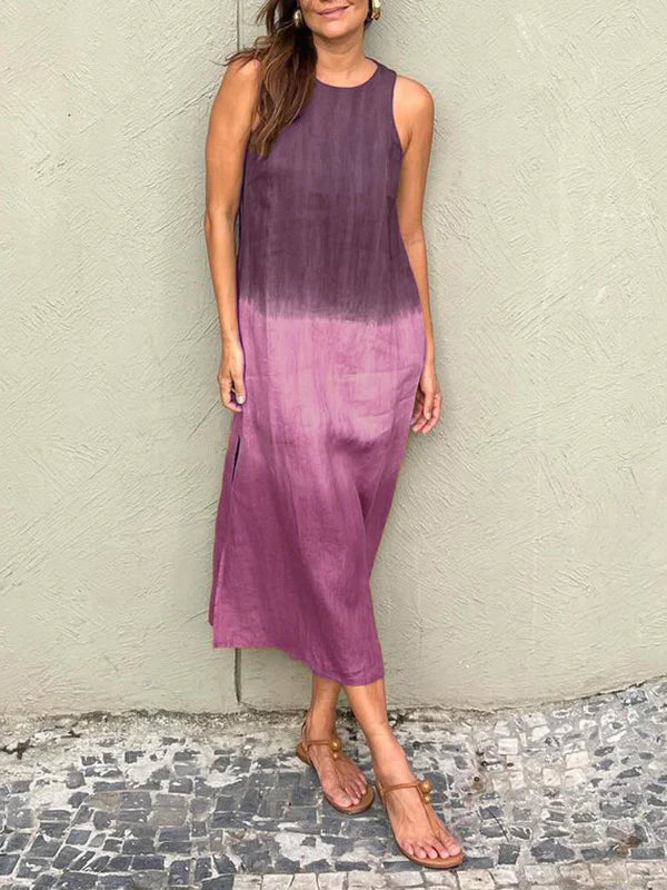 Sophia - Charming Women's Maxi Dress with Gradient Pattern