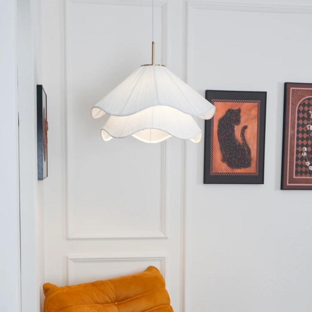 Havendell - Ambient Pendant Lamp With Fluid Shade For Living
