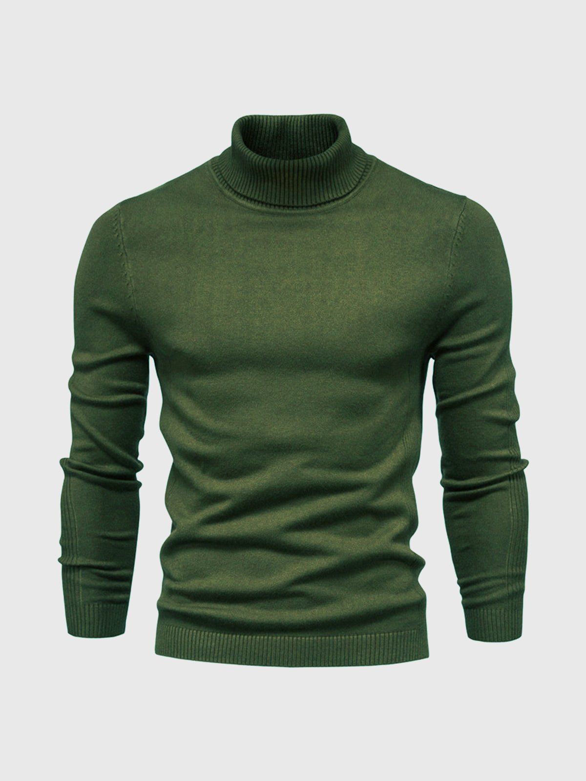 Ezekiel - Stylish Men's Turtleneck Sweater in Soft Cotton