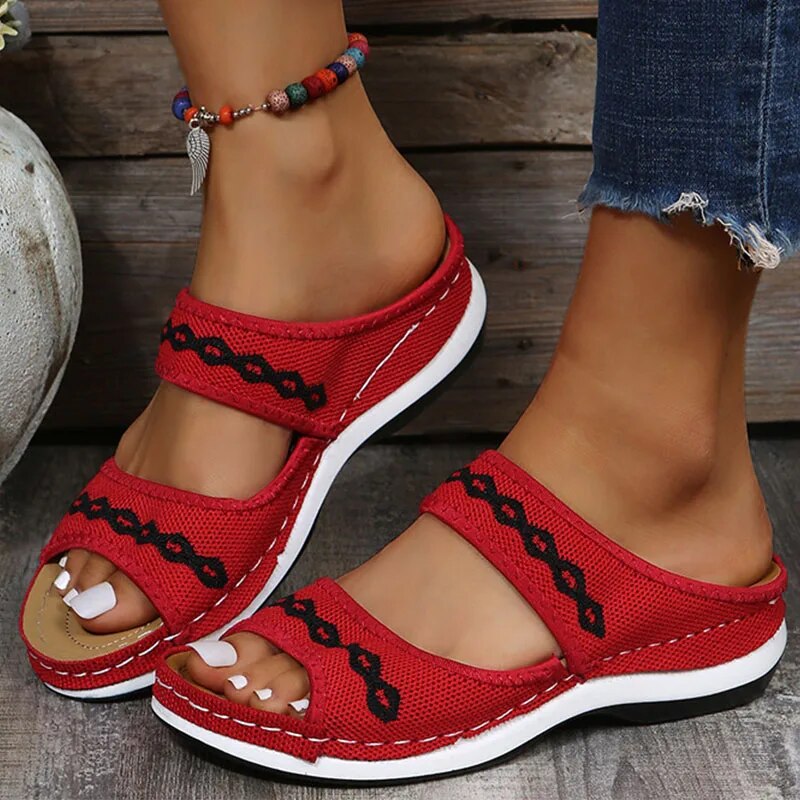 Darnell - Women's Orthopedic Leather Sandals for Comfortable Walking
