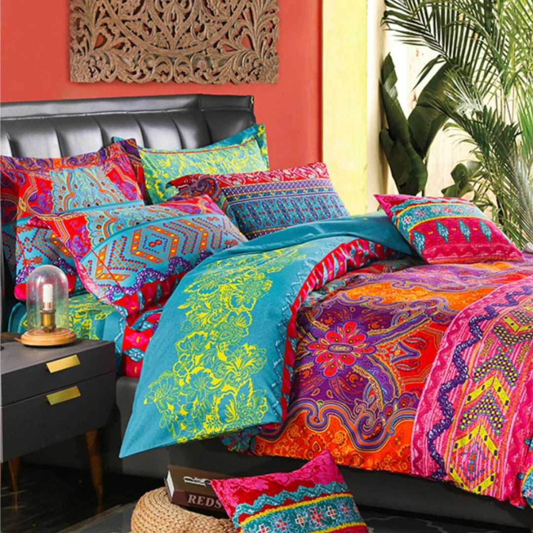 Ornesta - Tova Luxury Duvet Cover Set for Modern Bedrooms Breathable