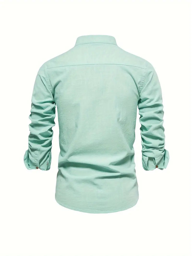 Blake - Stylish Men's Shirt with Buttons for Timeless Comfort