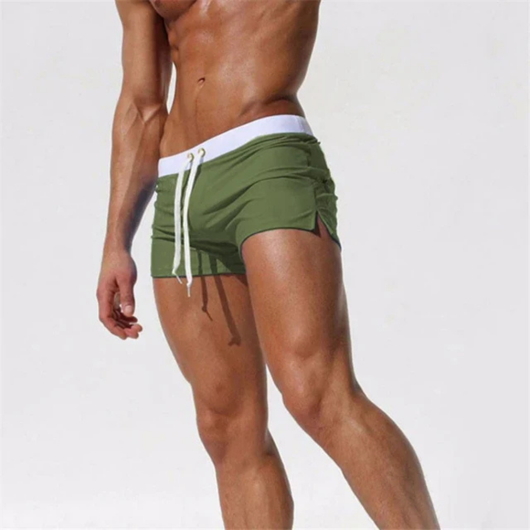 Griffin - Quick-Drying Men's Swim Shorts with Adjustable Drawstring