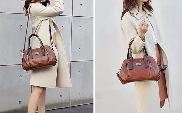 Rhea - Stylish Women's Vintage Leather Bag for Any Occasion