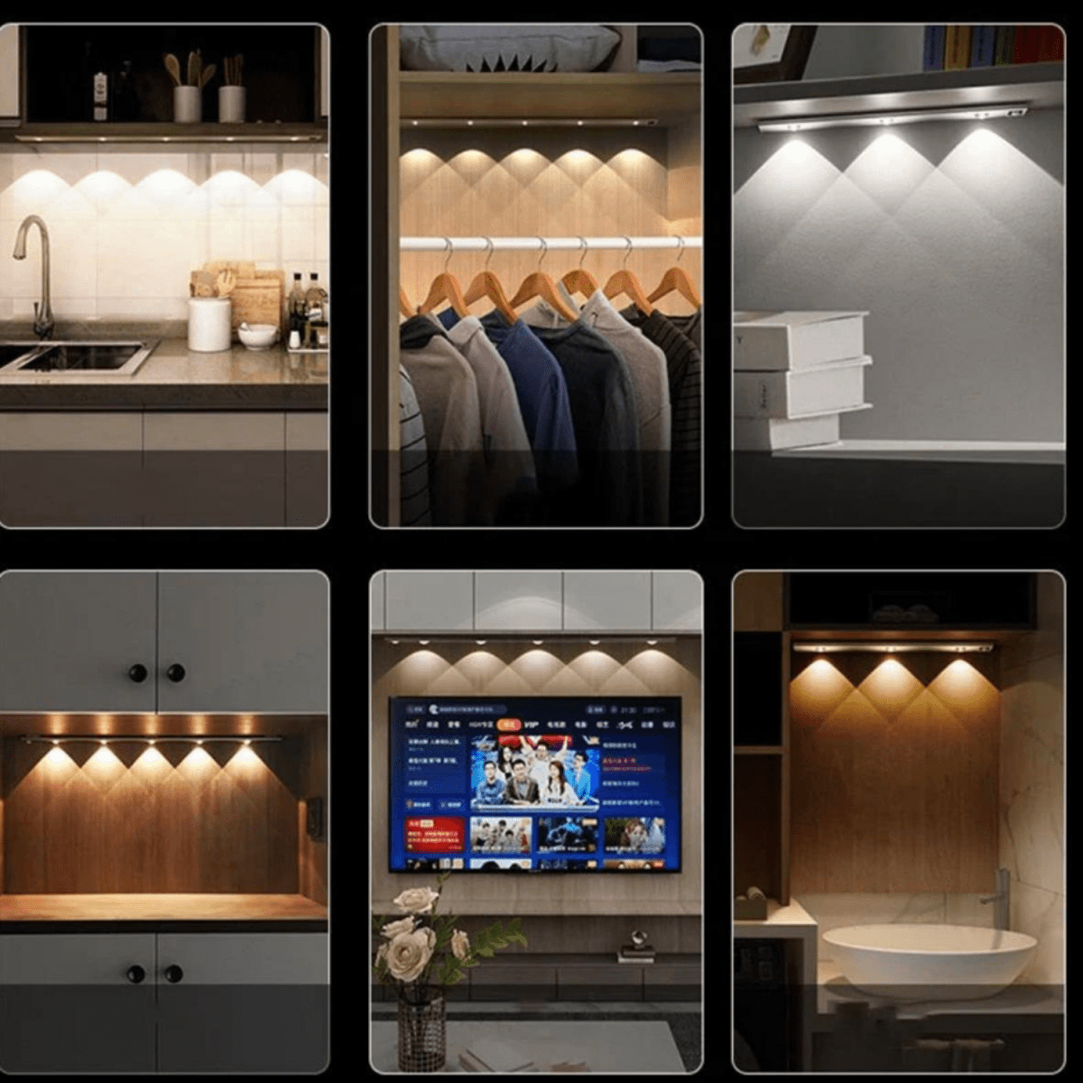 Glowscape - Smart Wireless LED Light with Motion Sensor Technology