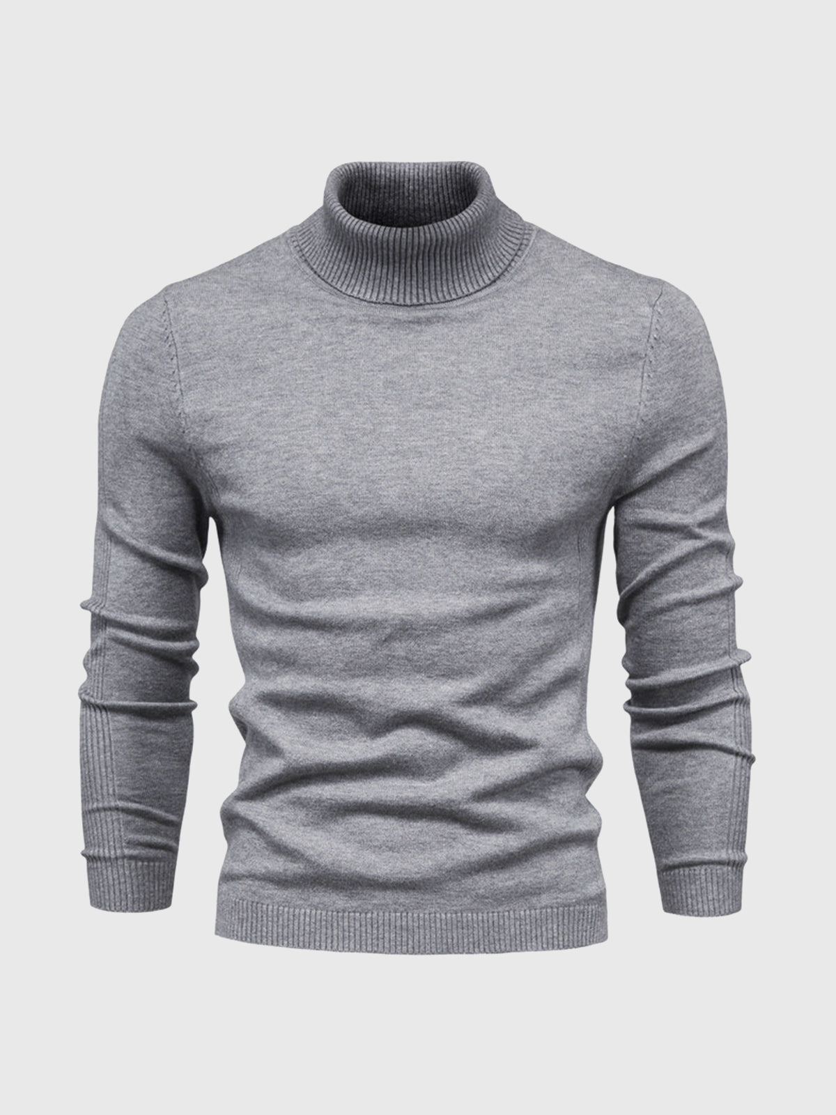 Ezekiel - Stylish Men's Turtleneck Sweater in Soft Cotton