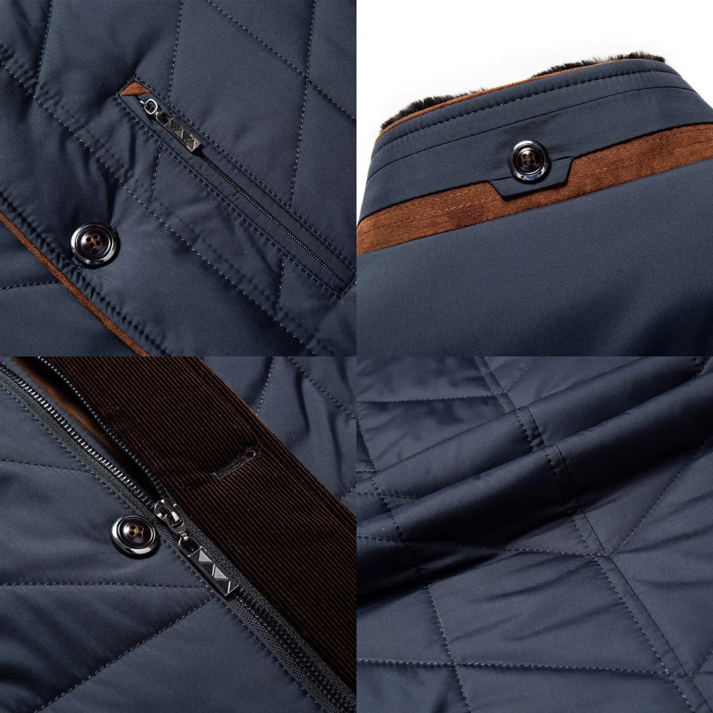 Ewaldin - Stylish Men's Warm Jacket for Winter Weather
