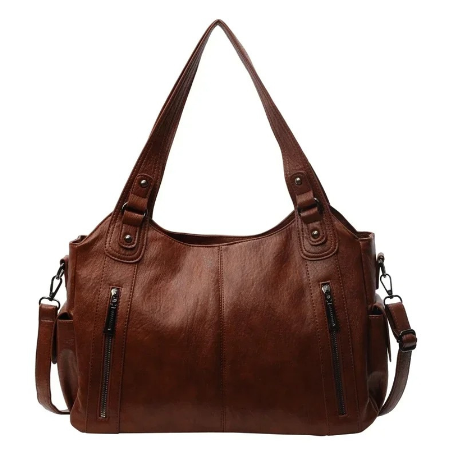 Marie - Elegant Leather Shoulder Bag for Stylish Women