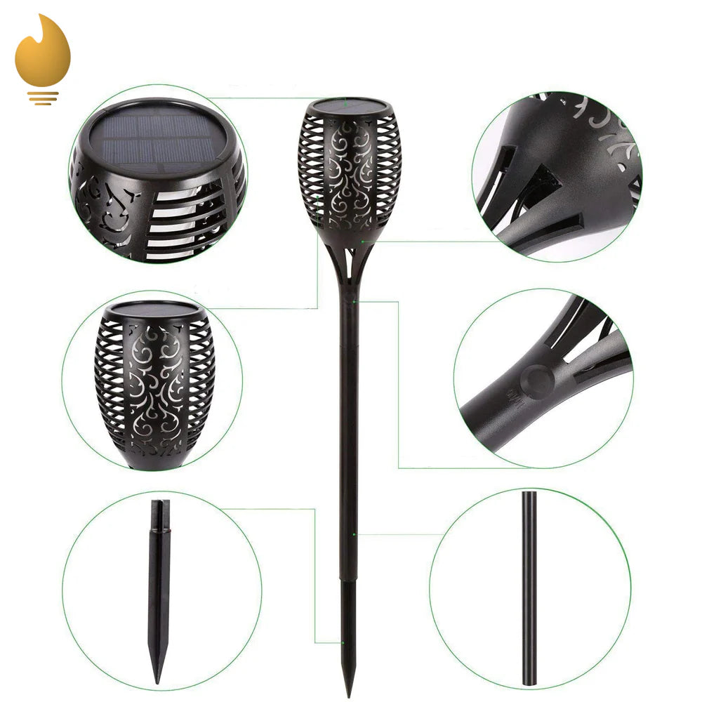 Flashcore - Stylish SolarLED Garden Lights for Romantic Outdoor Atmosphere