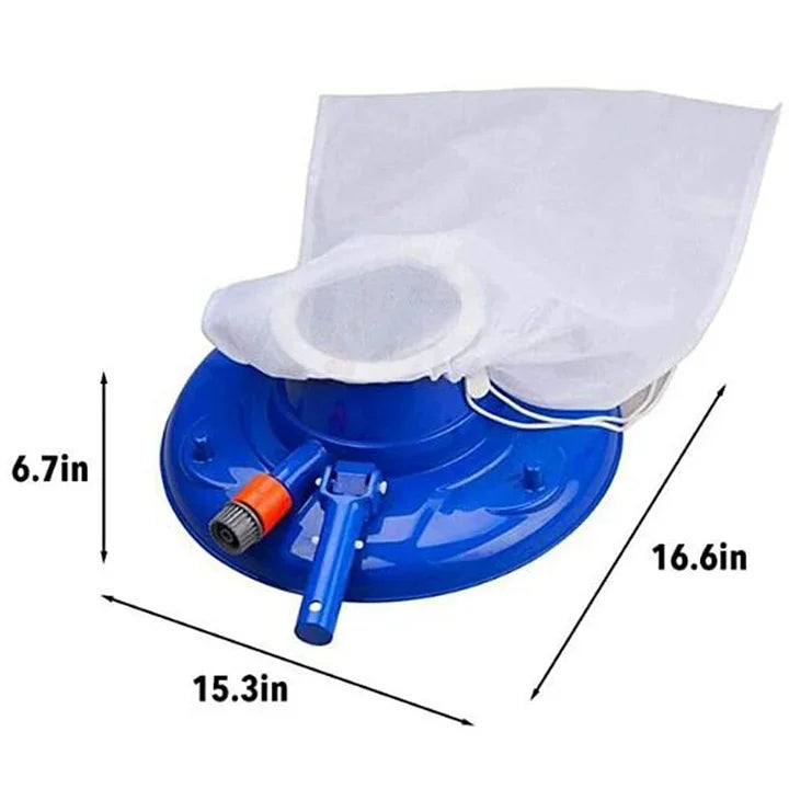 Shinelis - AquaVac Pool Cleaner With Strong Hose Suction For All Pools