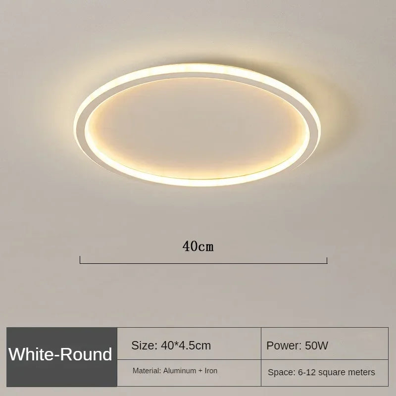 Luxwalk - AuroraGlobe Nordic Round Ceiling Light Fixture