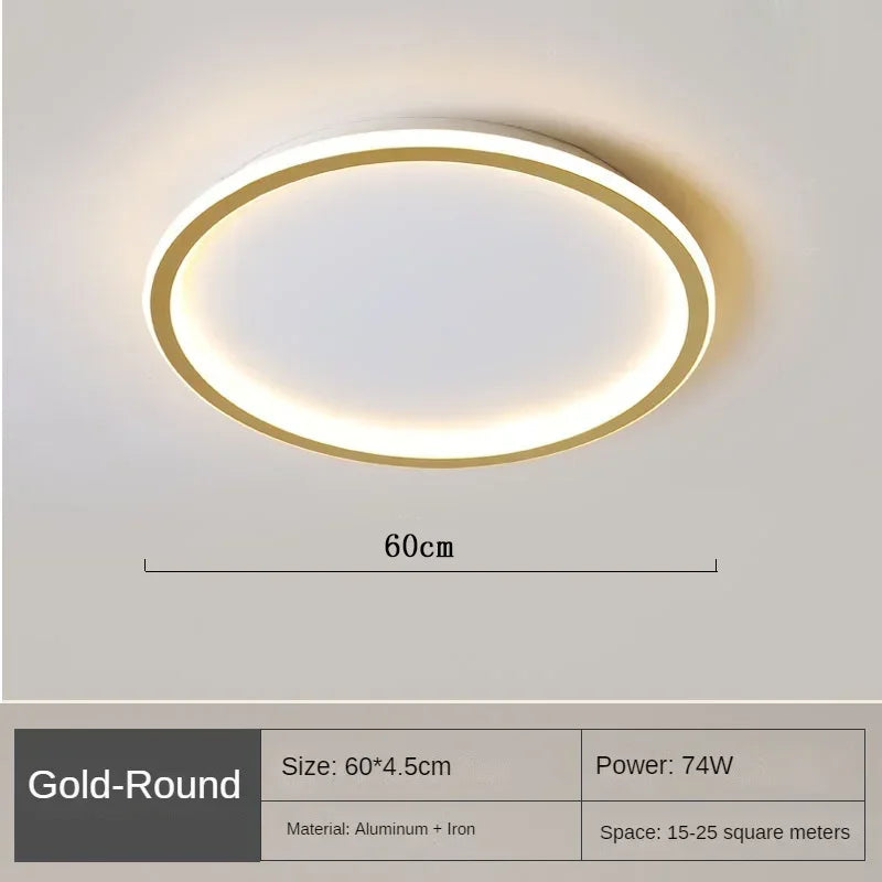 Luxwalk - AuroraGlobe Nordic Round Ceiling Light Fixture