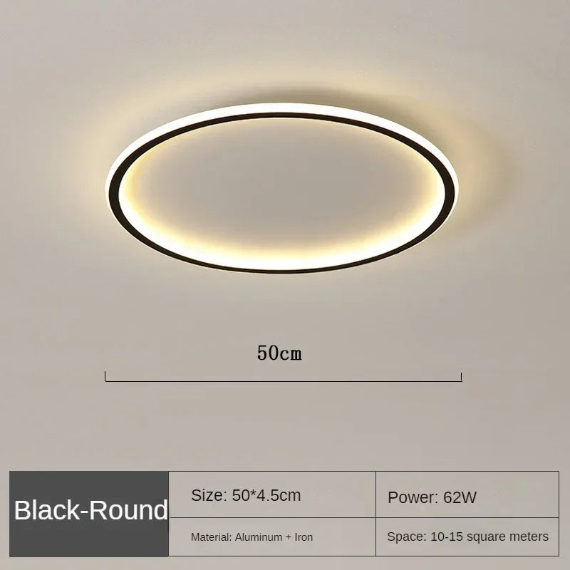 Luxwalk - AuroraGlobe Nordic Round Ceiling Light Fixture
