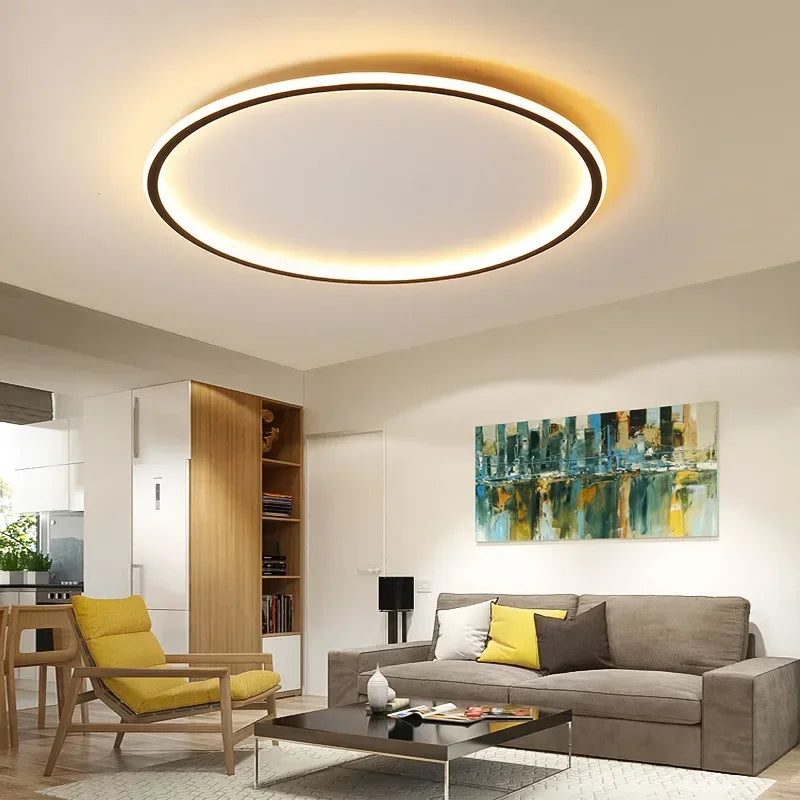 Luxwalk - AuroraGlobe Nordic Round Ceiling Light Fixture
