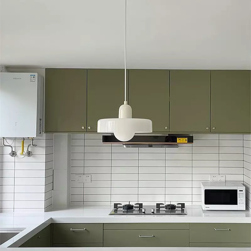 GleaMore - Bauhaus Pendant Light in Stylish Colored Glass