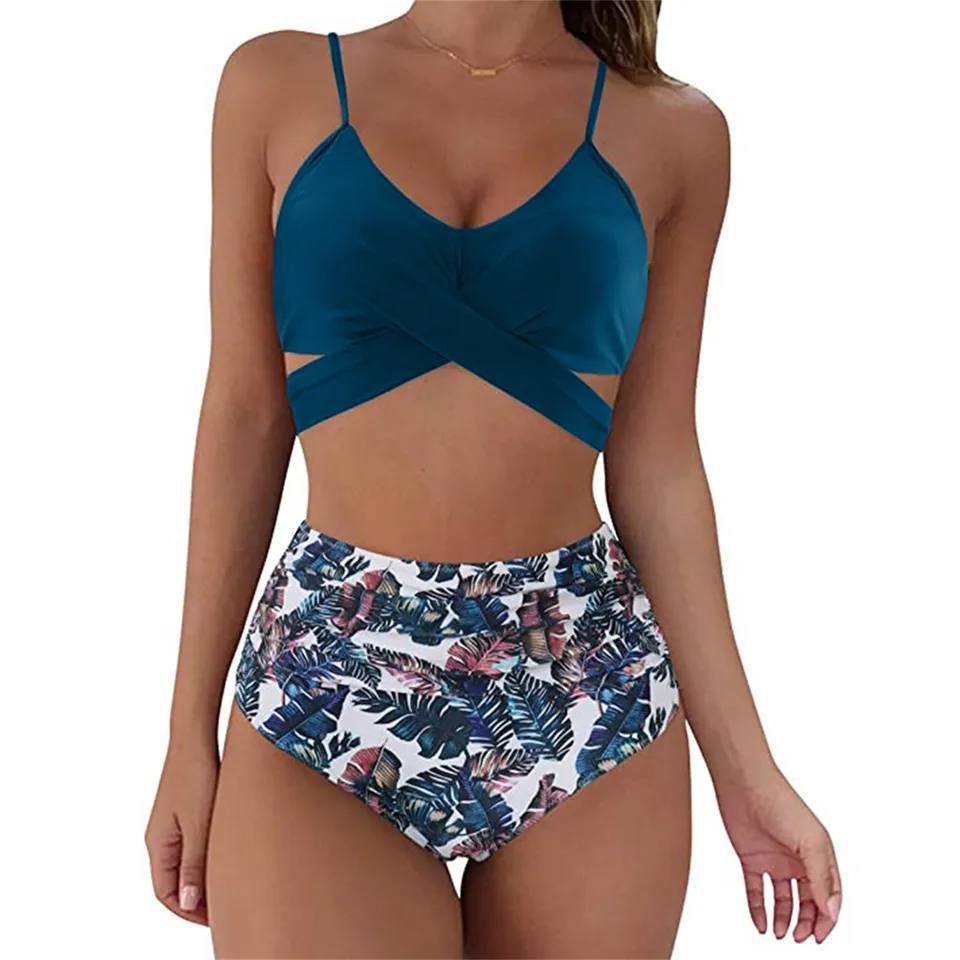 Vardi - Colorful High-Waisted Women's Bikini for Stylish Summer Wear