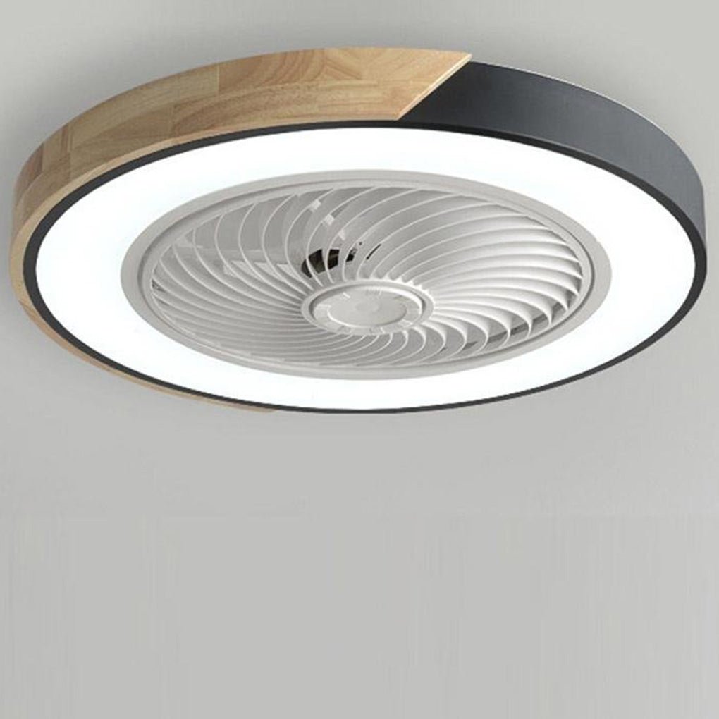 Bloomora - Bladeless Ceiling Fan With LED Light And Remote
