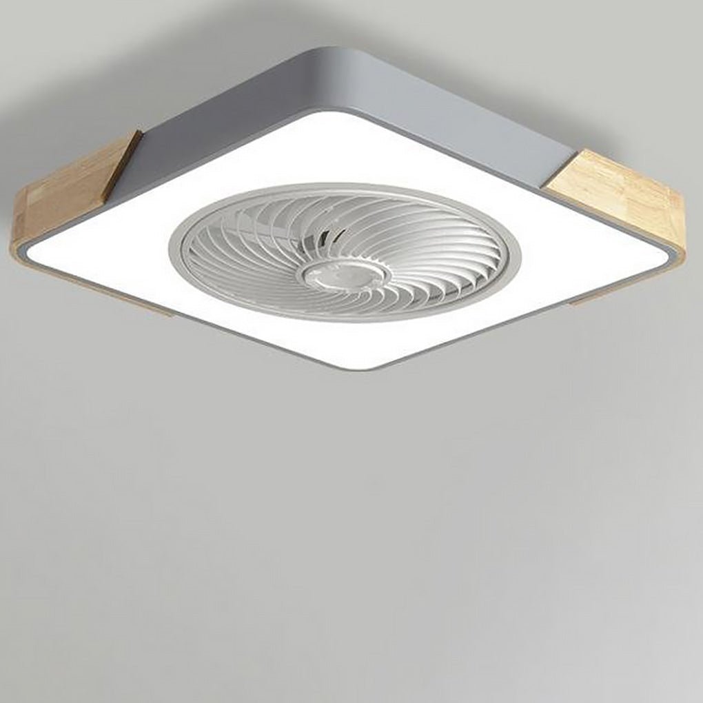 Bloomora - Bladeless Ceiling Fan With LED Light And Remote
