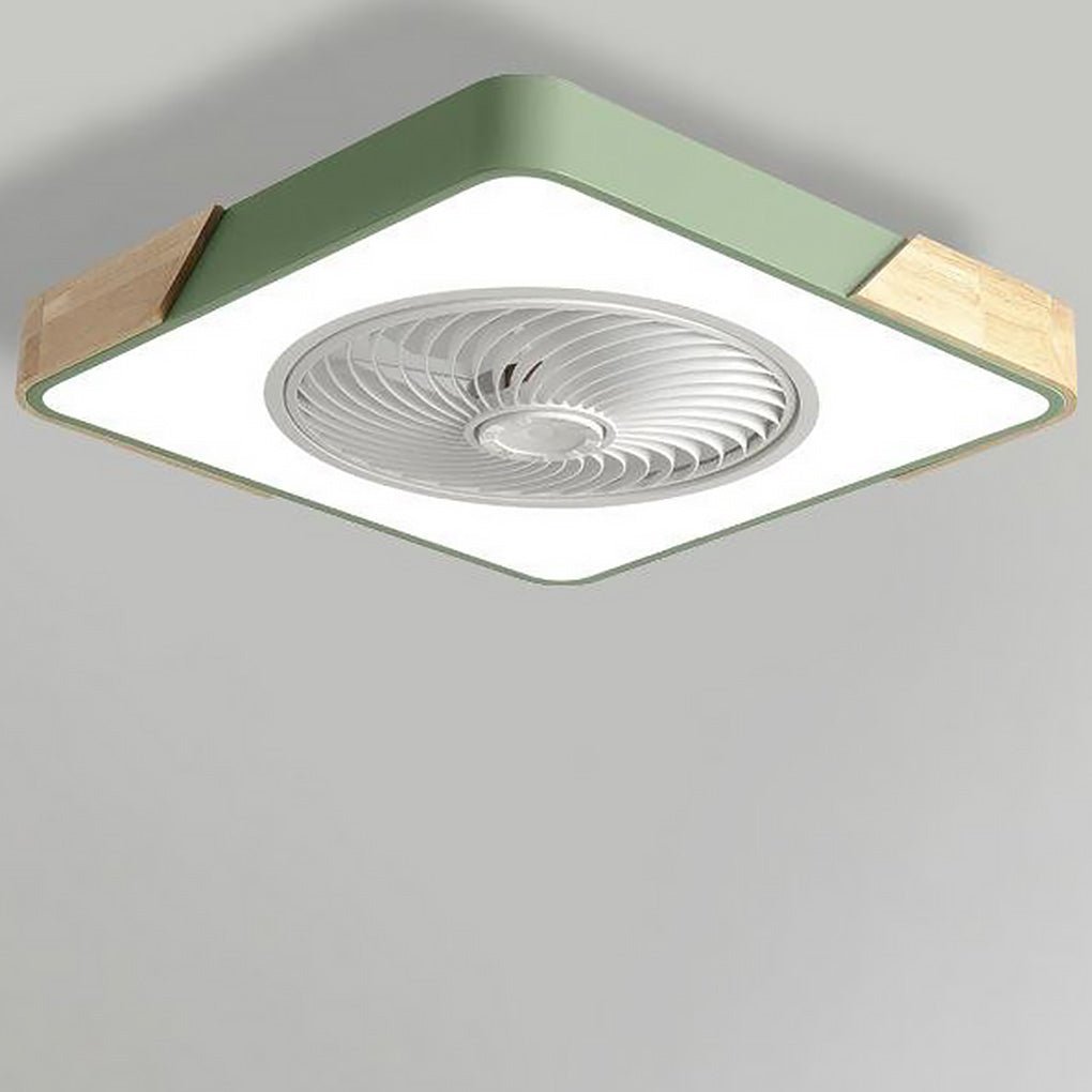 Bloomora - Bladeless Ceiling Fan With LED Light And Remote