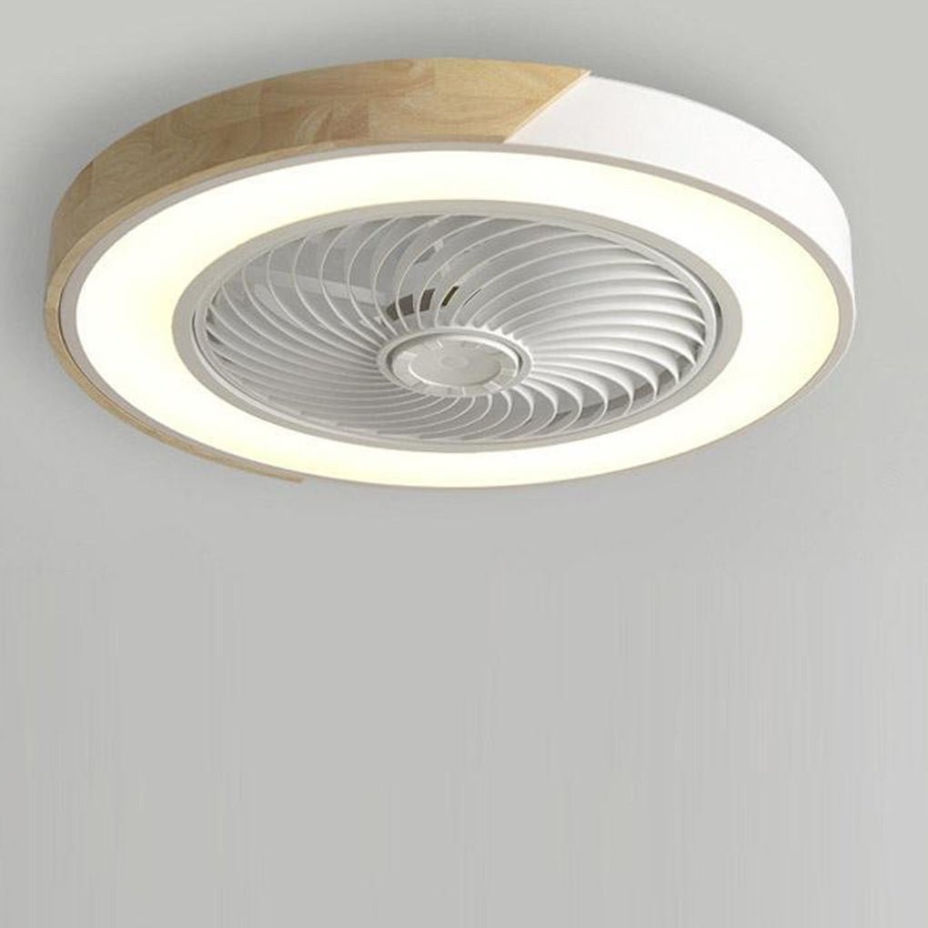 Bloomora - Bladeless Ceiling Fan With LED Light And Remote