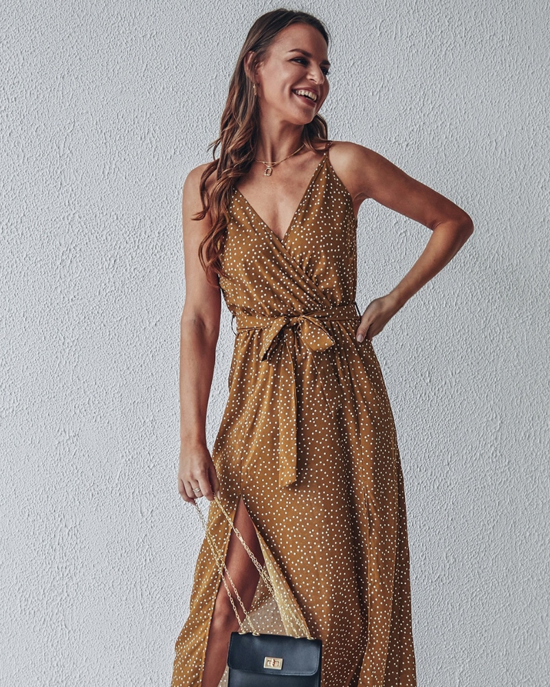 Wilhelmina - Stylish Long Dress for Women with Flattering Fit