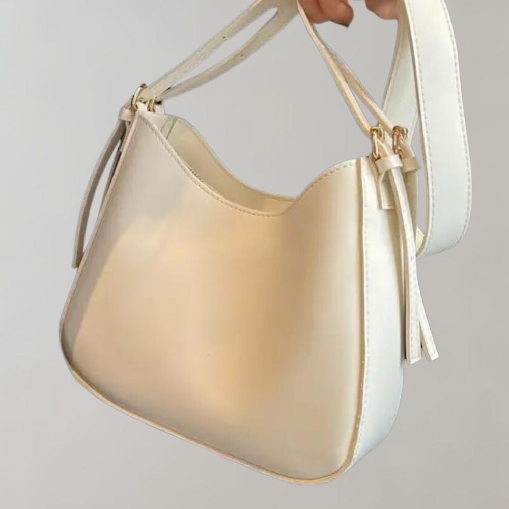 Lillie - Simple and Elegant Vegan Leather Crossbody Bag in Minimalist Design
