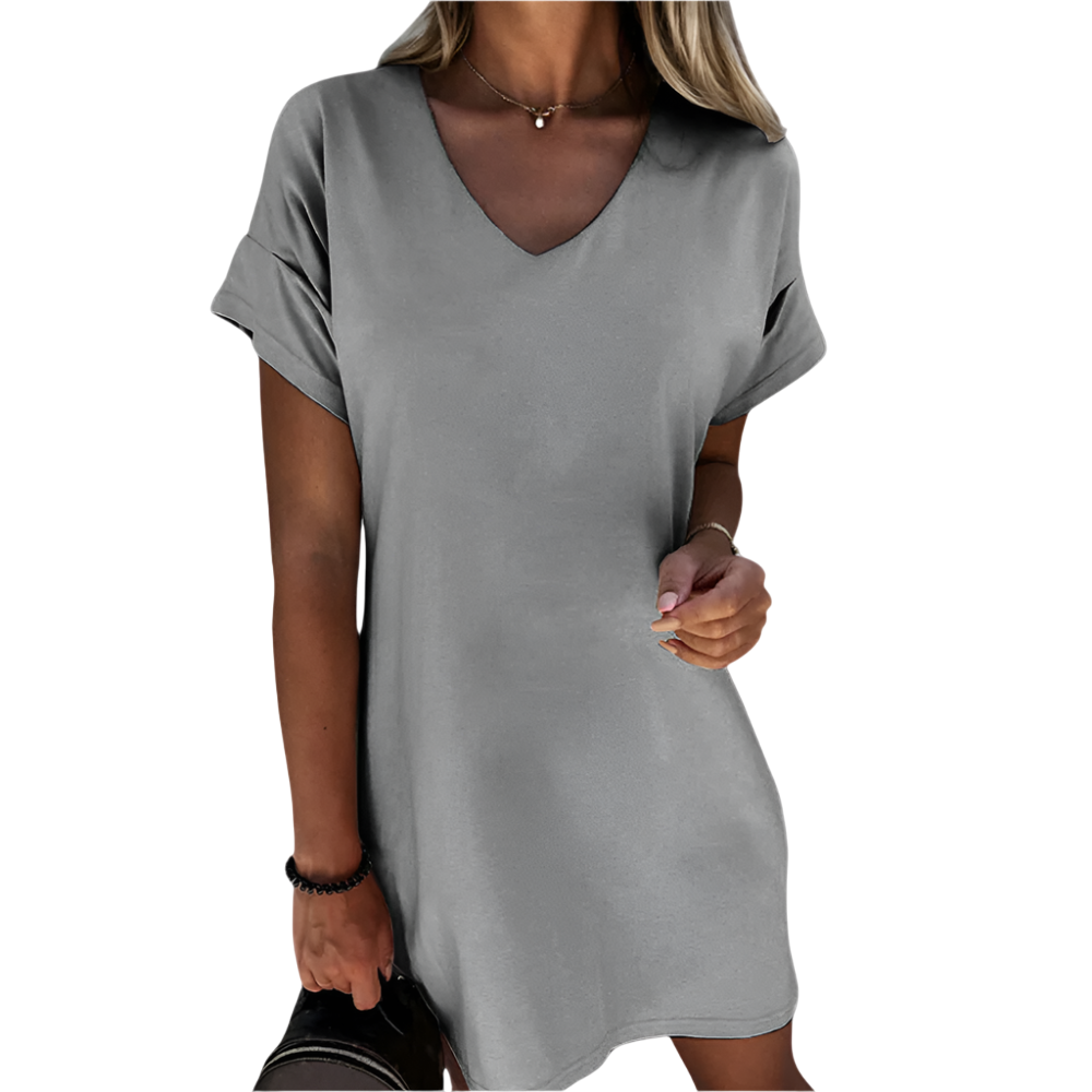 Deanna - Casual High-Quality Women's Mini Dress for Effortless Style