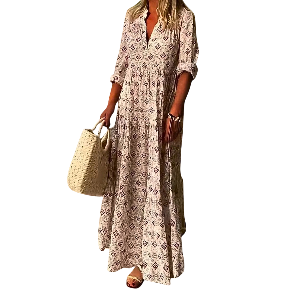 Oakley - Lightweight Boho Maxi Dress for Women in Modern Style